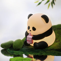 Flower Panda Colorful Silicone Pat Lamp