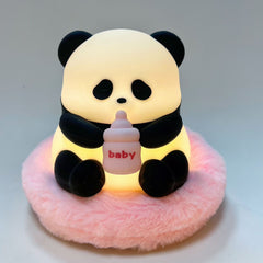 Flower Panda Colorful Silicone Pat Lamp